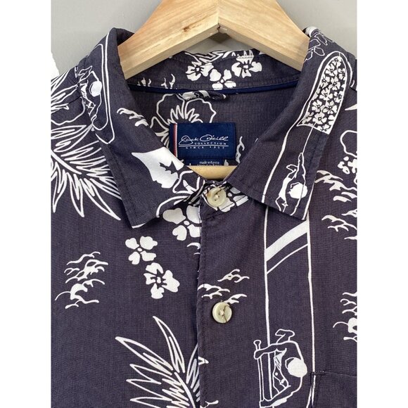 Jack O’Neill Collection SUP Stand Up Paddle Men’s L SS Shirt Hawaiian Shirt - Picture 7 of 16